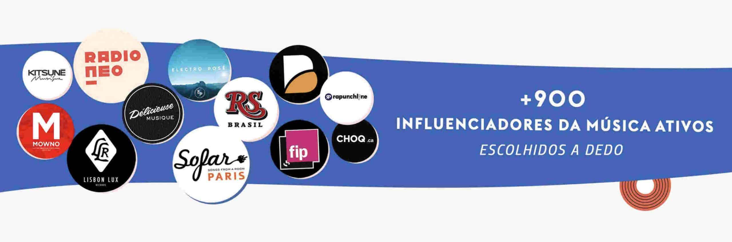 promoção musical Influenciadores