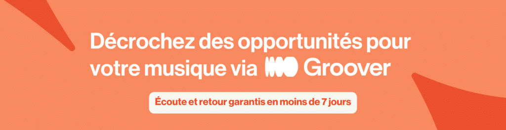 Envoyer votre musique sur Groover